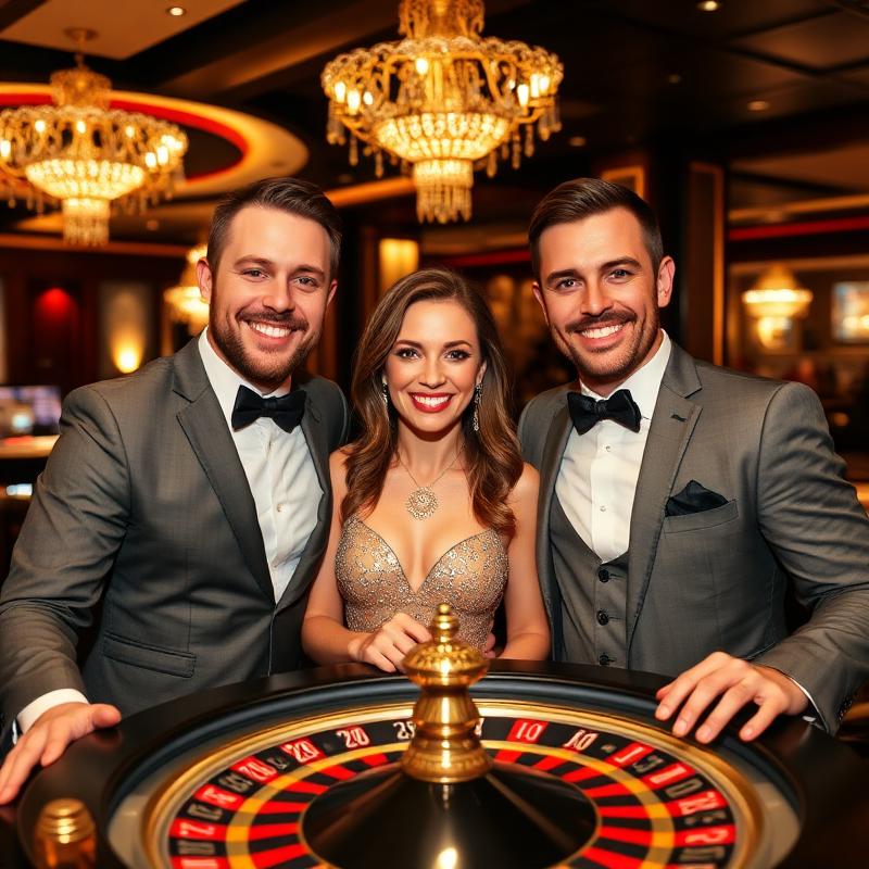 Event snapshot - group enjoying games